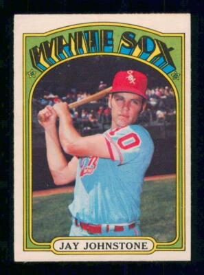 1972  OPC  O-PEE-CHEE  BASEBALL  # 233  JAY JOHNSTONE    15937 - Image 1 of 2