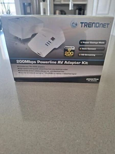Trendnet 200mps powerline av adapter kit - Picture 1 of 5