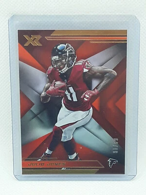 Julio Jones 2019 Panini XR Football - ORANGE (81/99) - Atlanta Falcons - Image 1 of 2