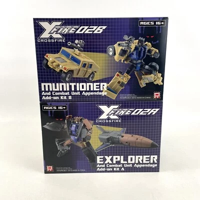 🔥Fansproject Xfire 02A & 02B Munitioner + Explorer Crossfire Open Box🔥 - Image 1 of 4