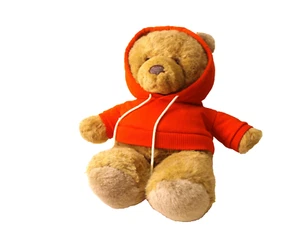 Oso de peluche con capucha roja Emotions by Mattel 18" - Imagen 1 de 3