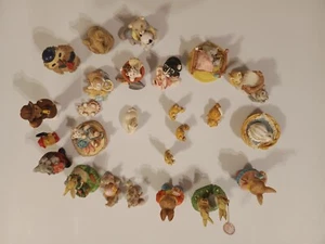 Miniature 25Figurine's Bundle Mix Vintage Made in Scotland Peter Fagan 1984-1993 - Picture 1 of 21