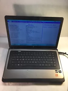 HP 635 15" Laptop AMD E-300 Radeon HD -BOOTS/BROKEN BATTERY LATCH- MZ - Picture 1 of 7