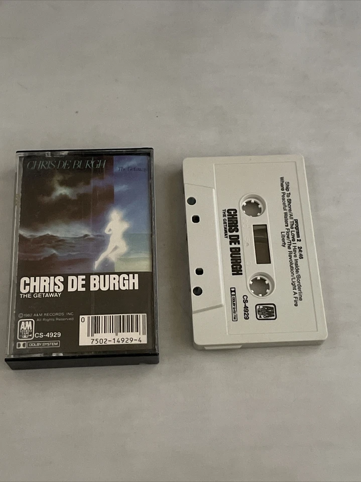 Chris De Burgh: The Getaway (Cassette) 1982 - Image 1 of 1