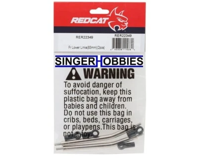 REDCAT RER22349 Fr Lower Links (83mm) (2pcs) ASCENT FUSION / EVEREST HH - Image 1 of 2