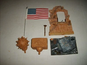 MARVEL LEGENDS SANDMAN BAF PARTS LOT & BONUS CAPTAIN AMERICA SERIES I WWII DIO - Picture 1 of 3