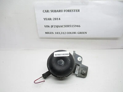 2008-2014 Subaru Forester Front Horn Signal Alarm Note Tone E13000514 OEM - Image 1 of 4