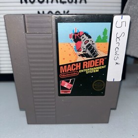 Mach Rider - Nintendo Entertainment System (NES) 5 Screw Cartridge Works/Tested