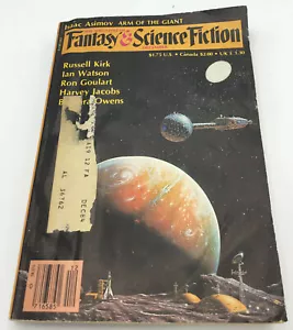 FANTASY AND SCIENCE FICTION DIGEST December 1983 Isaac Asimov Harvey Jacobs - Picture 1 of 4