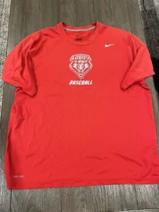 Mens Nike New Mexico Lobos Baseball Team Uniform Shirt XL Red - Picture 1 of 1