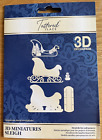 Tattered Lace Staying Home for Christmas - 3D Miniatures Sleigh Metal Dies