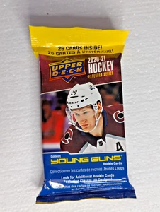 2020-21 Upper Deck Extended Series Hockey Factory Sealed Pack Cards NEW - Picture 1 of 3