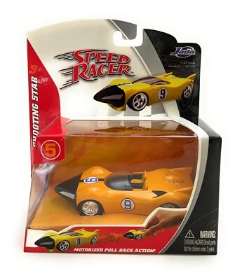 Jada 1:43 Scale Speed Racer Shooting Star #9 Motorized Pull Back Vehicle 83131-9 - Image 1 of 4