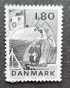 DENMARK 1978 Scott 622 SG 662 -  Fishing Industry SOTN Kobenhavn - Picture 1 of 1