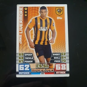 💥Jake Livermore Hull City FC Match Attax 2014/15 Football Card #123 - Picture 1 of 1