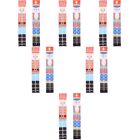 6 Pairs Oxford Cloth Christmas Curtain Hanging Banner Decoration Nutcracker