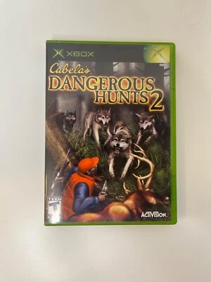 Cabela's Dangerous Hunts 2 (Microsoft Xbox) W/ Booklet (Tested / Works!!) - Image 1 of 3