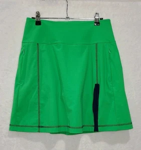 Kinona Skort Kelly grün Reißverschlusstaschen Golf Tennis Pickleball Damen klein - Bild 1 von 11