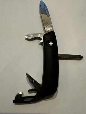 Swiss Army Knife Made by Swiiza Black OPS Model A-16-005 - Image 1 of 3