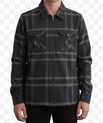 KATIN Anderson Franela Cremallera Negro Lavado Juvenil Mediano 10-12 Nuevo con Etiquetas Foto 1 de 4