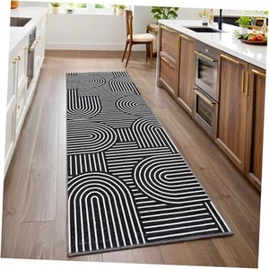 Tappeto Moderno 2x6 Runner per Corridoi, Tappeti Runner Cucina Astratto Antiscivolo - Foto 1 di 7