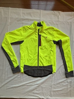 Chaqueta de ciclismo Bontrager unisex para hombre y mujer’s MED verde neón de alta visibilidad Softshell Foto 1 de 4
