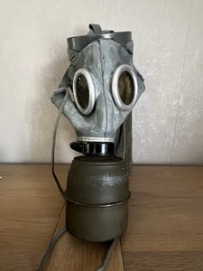 Masque À Gaz Défense Passive 1938-1940 Modèle Vernon - Foto 1 di 10