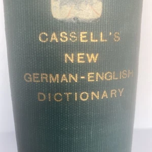CASSELL'S NEW German and English DICTIONARY-Karl Bruel 1939 - Bild 1 von 11