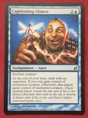 Magic The Gathering LORWYN CAPTIVATING GLANCE blue card MTG - Image 1 of 2