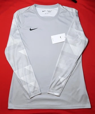 NWT Nike Dri-Fit Women's Gray Park IV Goalkeepers Jersey Size Medium - Image 1 of 4