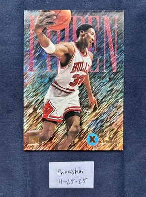 1994-95 SkyBox E-Motion #13 Scottie Pippen Motion - X-Cited - Image 1 of 2