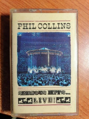 PHIL COLLINS SERIOUS HITS LIVE MC MUSICASSETTA WEA OTTIMA! - Immagine 1 di 4