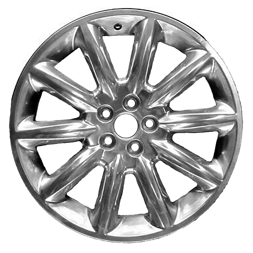 Used Metallic Polished Aluminum Wheel 20 x 8 - Image 1 of 1