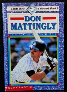 1991 Scholastic Sports Shots Collector's Book Don Mattingly #6 New York Yankees - Bild 1 von 2