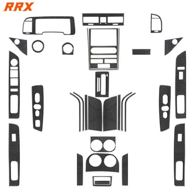 32Pcs Real Carbon Fiber Full Interior Trim Kits For Lincoln Navigator 2007-2014 - Image 1 of 4