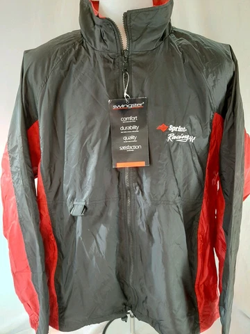 Vintage Adam Petty Kyle Petty NASCAR Winston Cup Sprint Racing Large Jacket #45 Cover