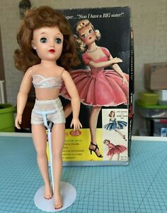 Vintage 50s IDEAL MISS REVLON Doll 18" with Box & Lingerie