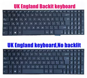 Teclado Reino Unido para Asus N705U N705UN N705UD N705UV N705UQ N705FD N705UF - Imagen 1 de 3