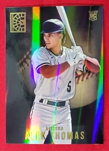 2022 Panini Capstone ALEK THOMAS RC #11 Gold Foil Parallel Diamondbacks - Picture 1 of 2