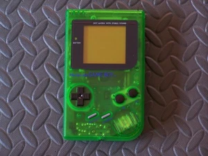 Original Nintendo gameboy DMG01-System-GlassScreenBlack Buttons-Pick Shell Color - Picture 1 of 11
