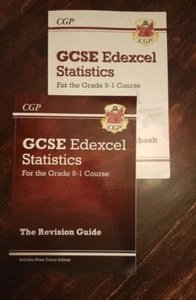 GCSE Edexcel Statistics CGP bundle- exam practice workbook, revision guide - Picture 1 of 8