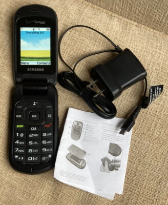 Samsung SCH-U365 Gusto 2 Verizon Cell Phone Flip Phone EUC!! - Image 1 of 4