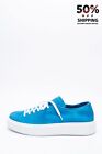 Rrp?230 Pollini Suede Leather Sneakers Us9 Eu42 It41 Uk8 Extralight Lace Up