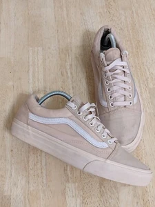 Vans Off The Wall Sneakers Women’s Pink on Pink Lace Up Size 11 - Picture 1 of 6