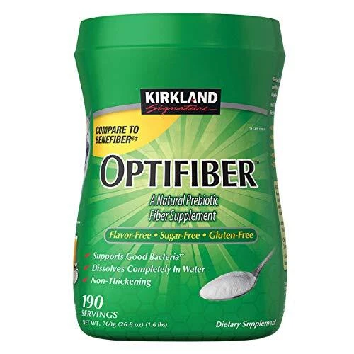 Kirkland Signature OPTIFIBER sin azúcar sin favor sin gluten sin espesante, Foto 1 de 1