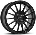 Alloy Wheels 15" Romac Pulse Black Gloss For Fiat 500l 12-22