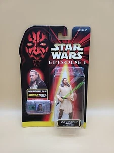 Hasbro Star Wars: Episode 1 Qui-Gon Jinn Jedi Duel Action Figure 1998 New - Picture 1 of 12