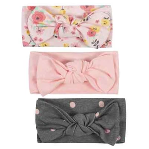 Gerber Baby Girls Headbands, 3-Pack - Picture 1 of 4