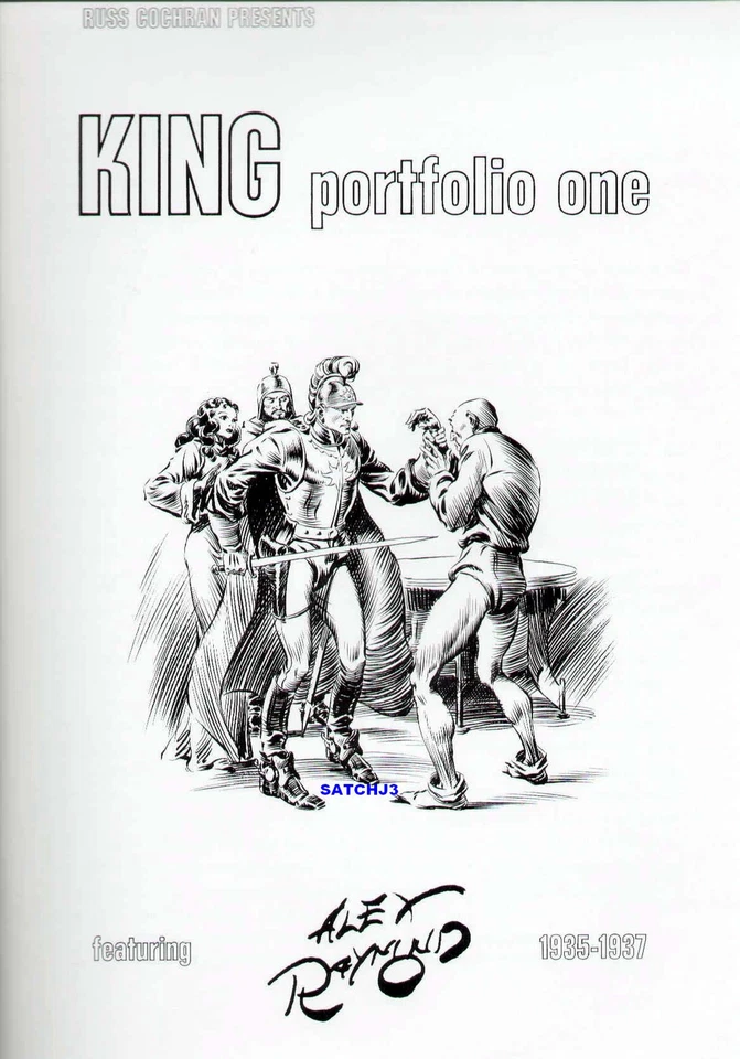 CARTERA KING AÑOS 70 ARTE RAYMOND FLASH GORDON PRINCE VALIANT COMICS ORIGINAL Foto 1 de 4