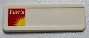 Vintage Furr's Name Tag - Picture 1 of 2